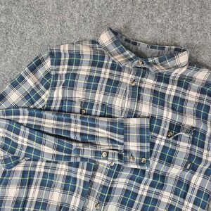 Vans Flannel Shirt Plaid Button Up Long Sleeve Classic‎ Fit Mens Large
